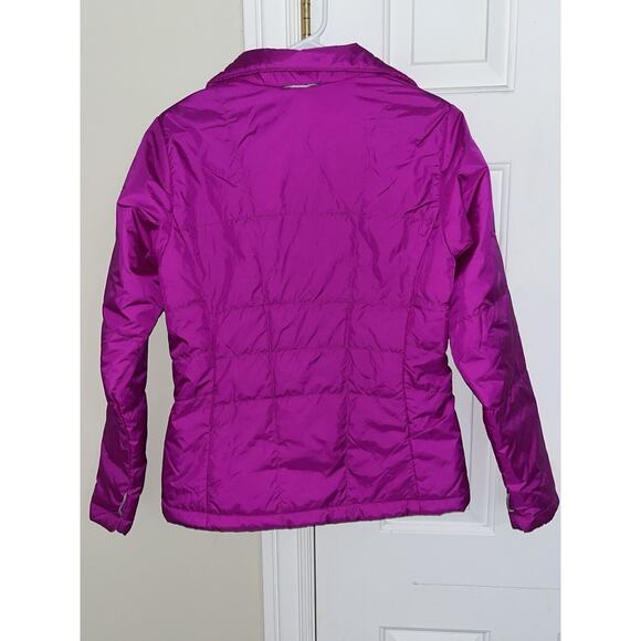 Columbia Jacket Women Small Pink Puffer Thermal Coil Interchange Liner Full Zip - Picture 2 of 8